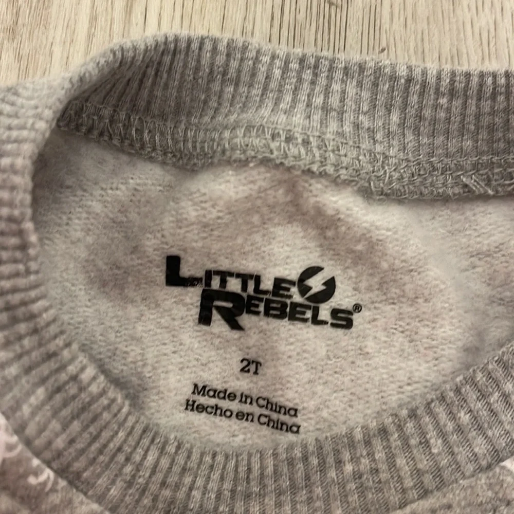 Little Rebels Boys 2t holiday plaid reindeer sweat outfit